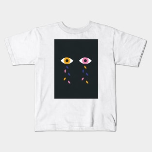 Cried Eyes - Dark Kids T-Shirt